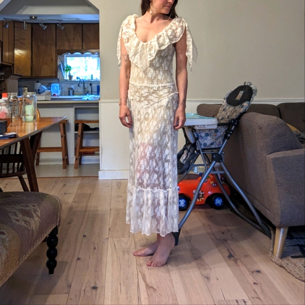 Vintage lace dress
